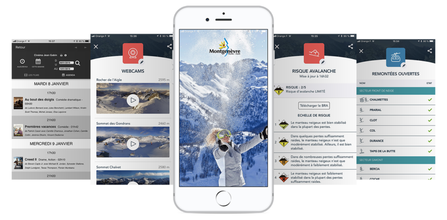 Application Mobile Montgenèvre © Mairie de Montgenèvre Application Mobile Montgenèvre © Mairie de Montgenèvre