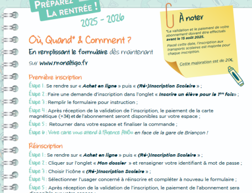 ALTIGO – Inscription transport scolaire rentrée 2025