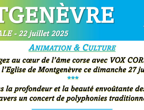 Concert Vox Corsica à Montgenèvre – 27/07/2025