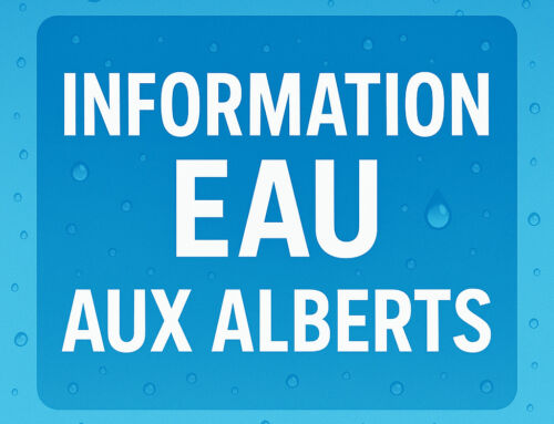 Information eau aux Alberts