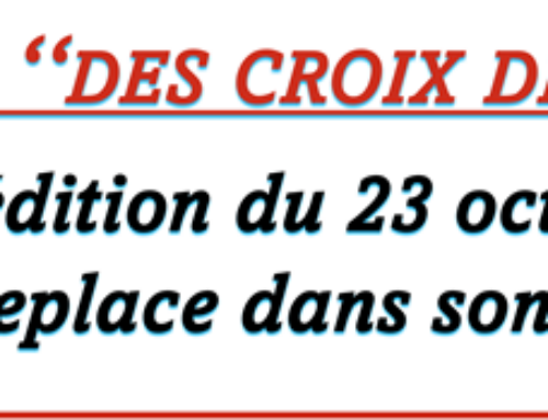 Article Alpes & Midi – « La croix illégale et la loi »