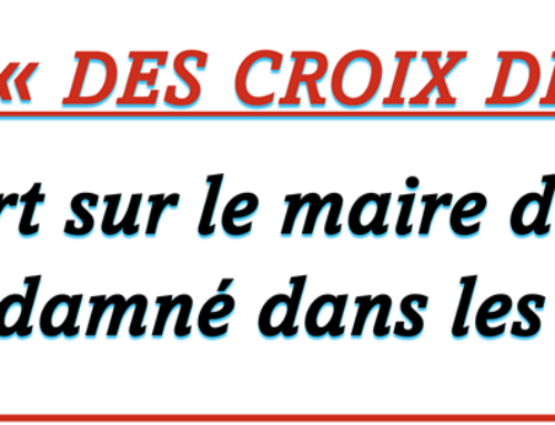 Articles – Une condamnation suite à des menaces de mort envers le Maire