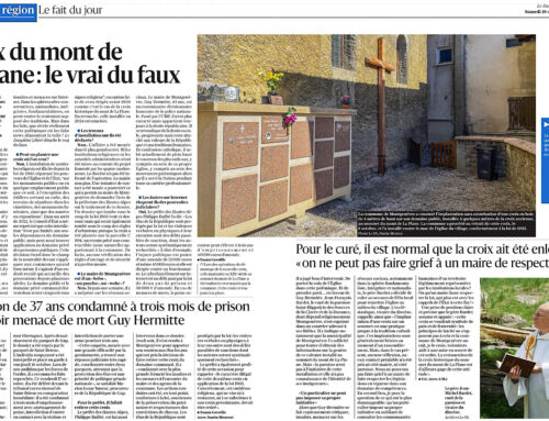 Article « croix de La Plane » – Le vrai du faux …