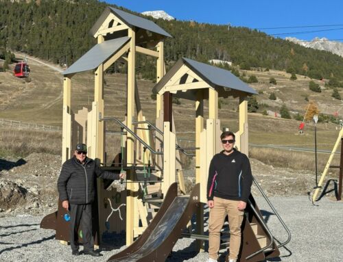 Nouvelle aire de jeux du Parc des Sports du Chalvet