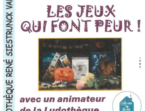 Les jeux qui font peur !