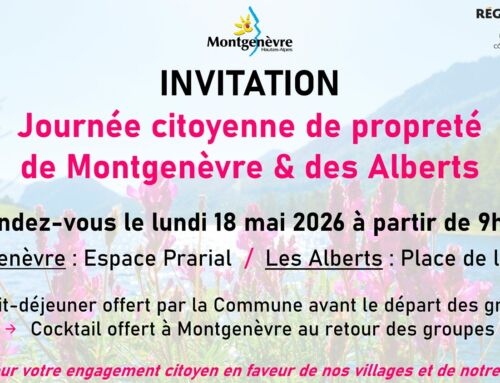 Journée citoyenne de propreté 2026 – Montgenèvre – 18 mai 2026