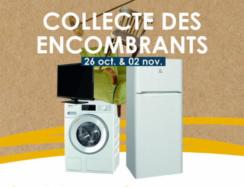 Collecte d&rsquo;encombrants – CCB – 26/10 et 02/11