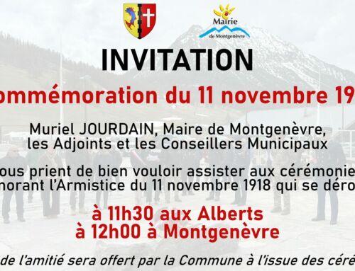 Infos – Cérémonies du 11 novembre
